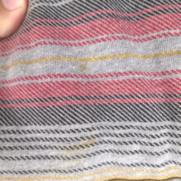 DC Shoes Hoodie Mens Medium Multicolor Sweatshirt Hooded Long Sleeve 1/4 Button - Picture 5 of 16